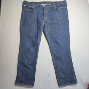 Levi's 541 jeans athletic taper men's W48L32 ink blue stretch